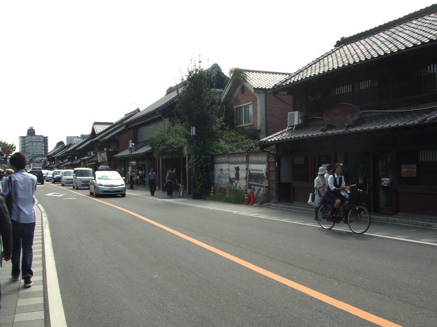 蔵造りの町並み