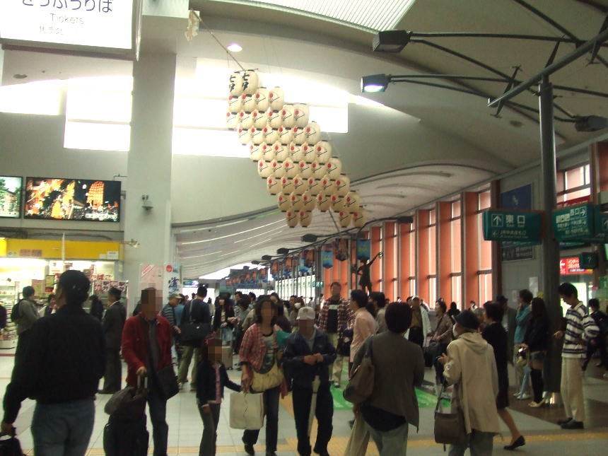 ＪＲ秋田駅改札前
