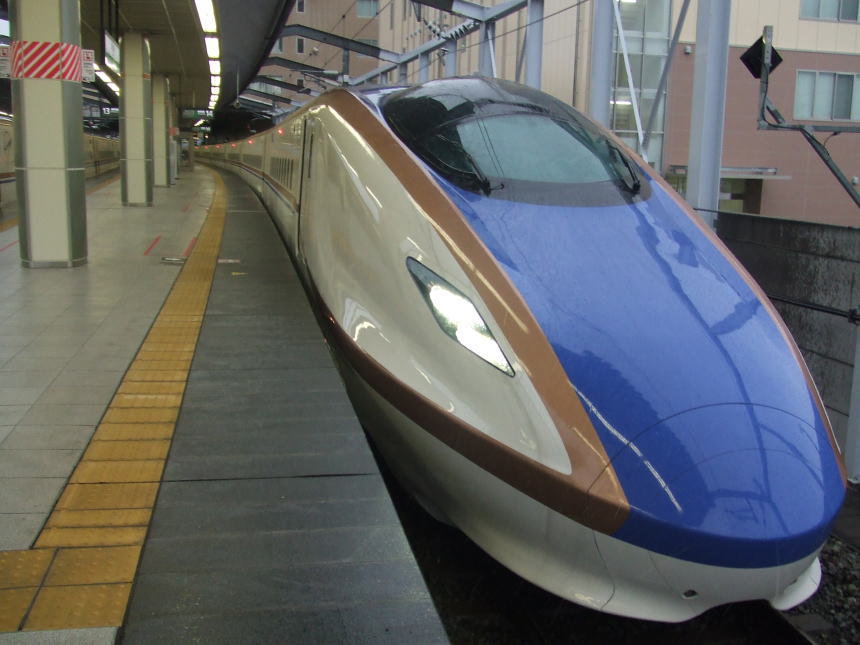 長野駅　新幹線14番ホーム