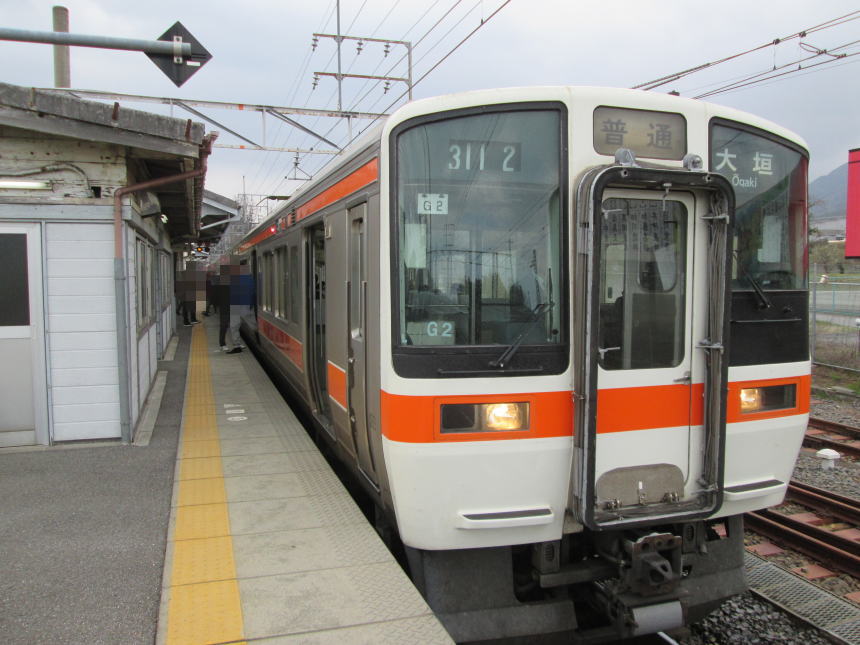 関ヶ原駅4番ホーム