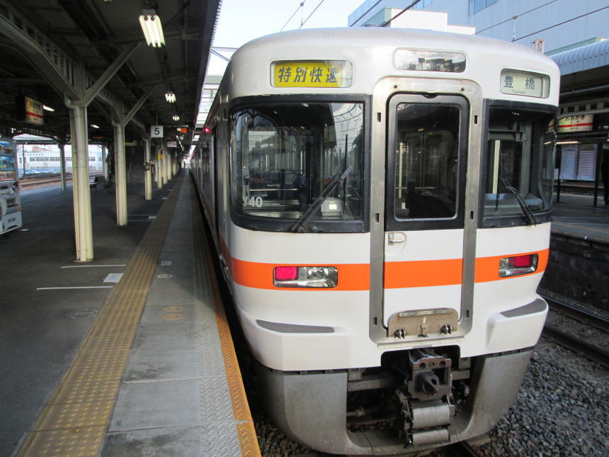 大垣駅5番ホーム