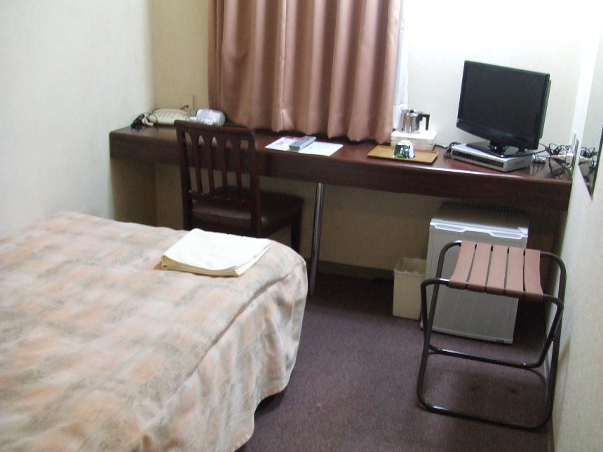 泊まった部屋（203号室）