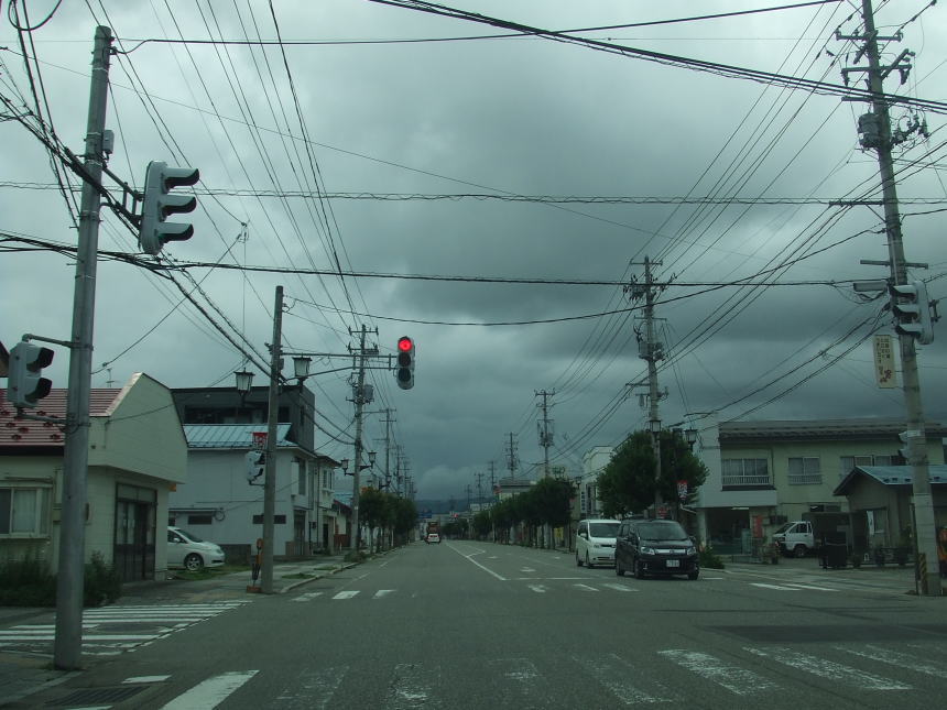 南会津町の街中