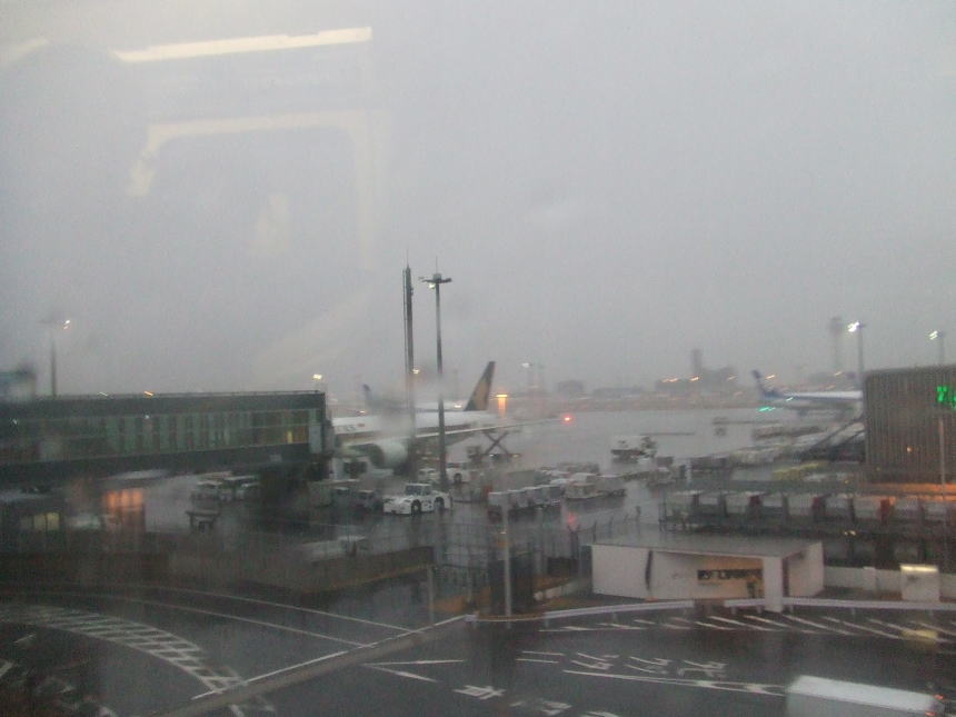 モノレールの車窓