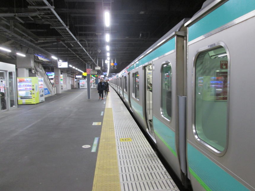 ＪＲ品川駅10番ホーム