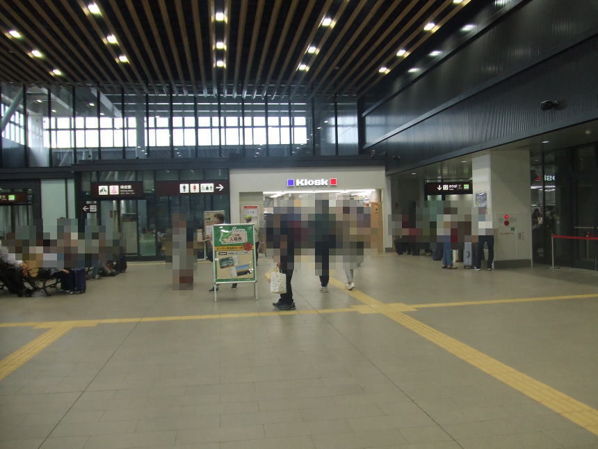 新函館北斗駅新幹線コンコース