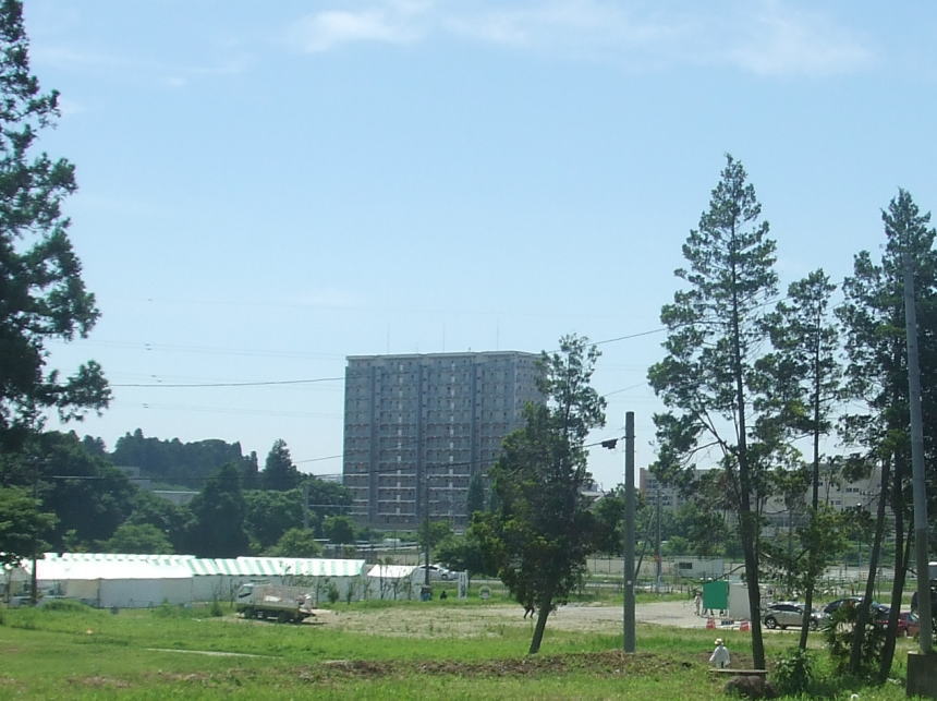 7年前、がれき置場だったあたり？