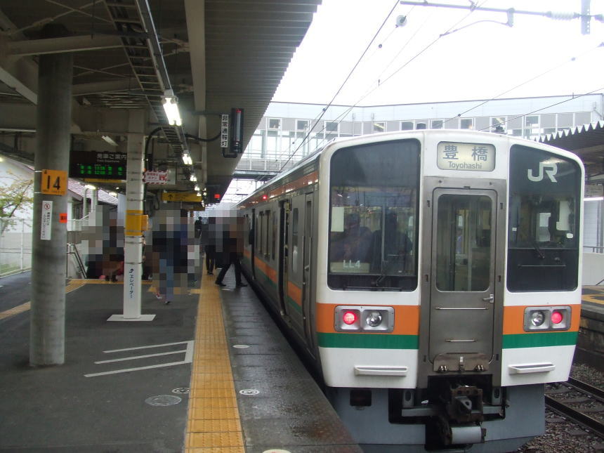 掛川駅1番ホーム