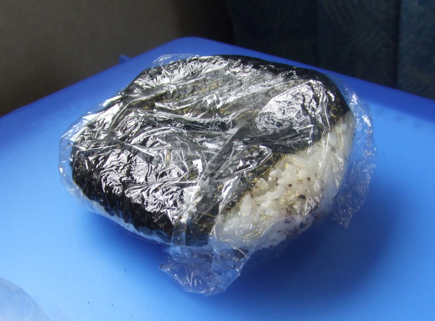 潰れたおにぎり