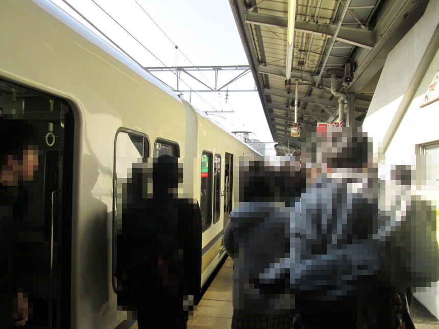 彦根駅1番ホーム