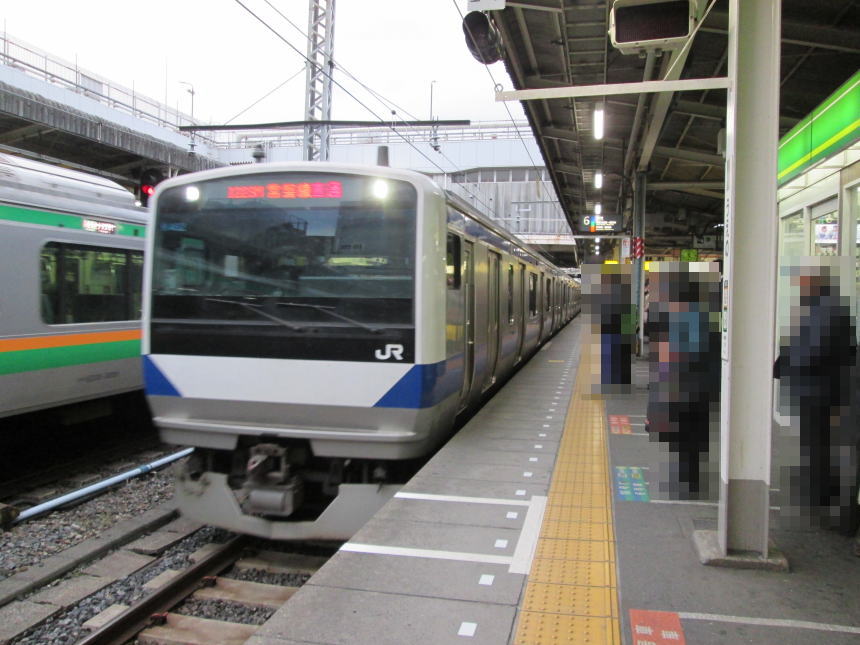 上野駅6番ホーム