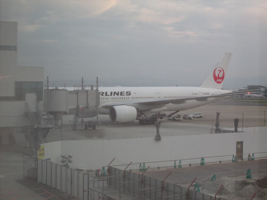 乗る飛行機（横）