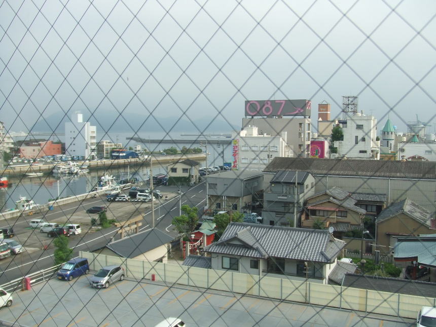 604号室からの景色