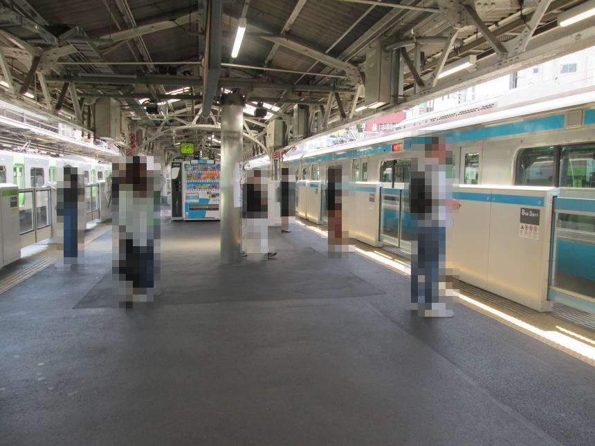 神田駅3・4番ホーム